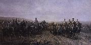 Nicolae Grigorescu Prince Carol Visiting the Turkish Prisoners oil